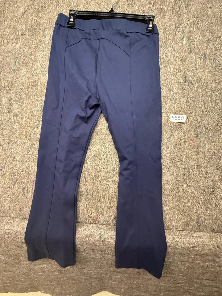 Tory Burch Sport Leggings Womens Navy Blue Stretch M - Image 2 of 4