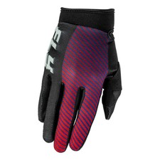 Image of Fly Racing F-16 Youth Moto Motorcycle Motocross MX Gloves Black / Red / Purple