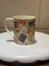 VTG Royal Doulton Expressions Stamps Bear Flowers Baby coffee  Mug Jane James