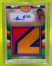AIDEN SHERRELL TIE-DYE PATCH AUTO /25 - 2024 Topps Chrome McDonald's ALABAMA