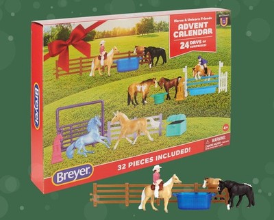 BREYER HORSES ADVENT CALENDAR 2025 HORSE & UNICORN FRIENDS MINI WHINNIES NEW