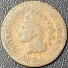 1884 Indian Head Cent – Good to Very Good (VG+) Condition – Philadelphia Mint