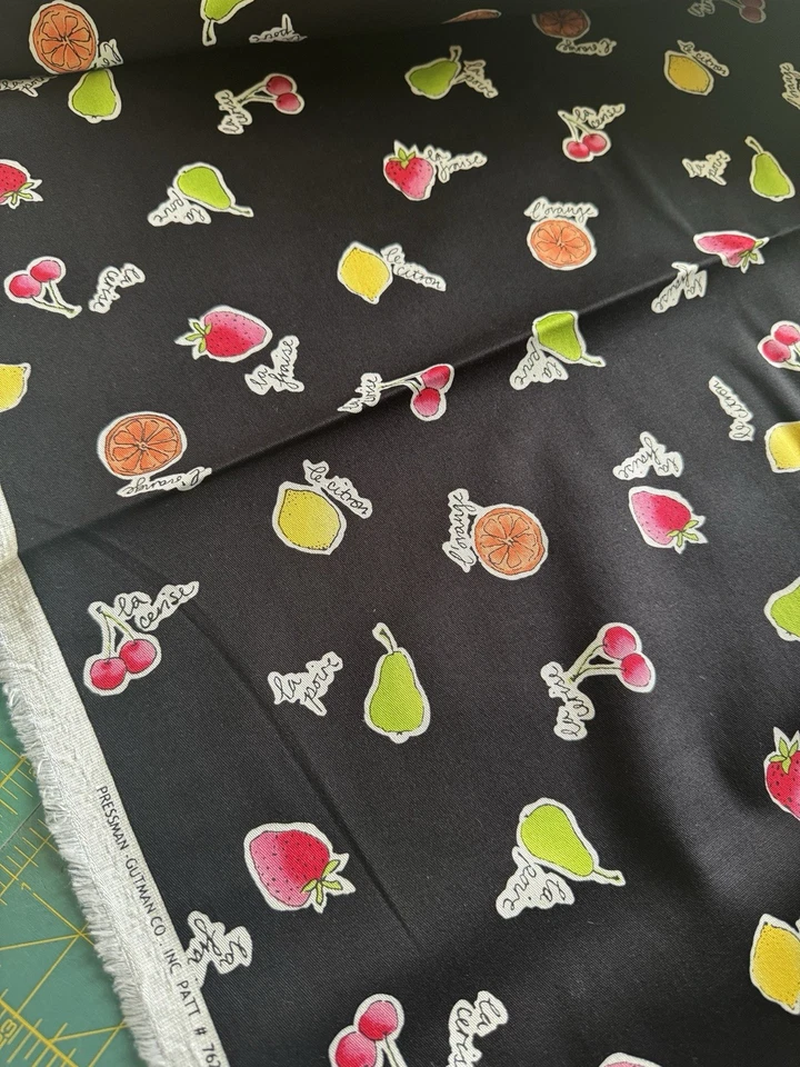 Cotton Stretch Twill - Designer. 60” Wide Black Pressman Gutman Co - Image 2 of 4