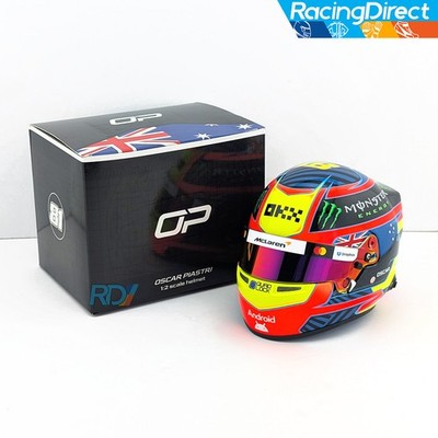 2026 Oscar Piastri McLaren Mini Helmet - 1:2 Scale Bell F1 Helmet - 4100552