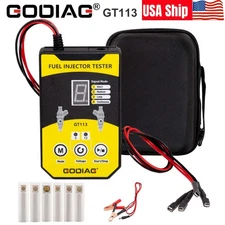 GODIAG GT113 Universal Fuel Injector Tester Injector Cleaner Kits 8 Pulse Modes