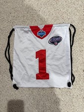 2012 NFL DRAFT nylon white drawstring bag NEW without tags