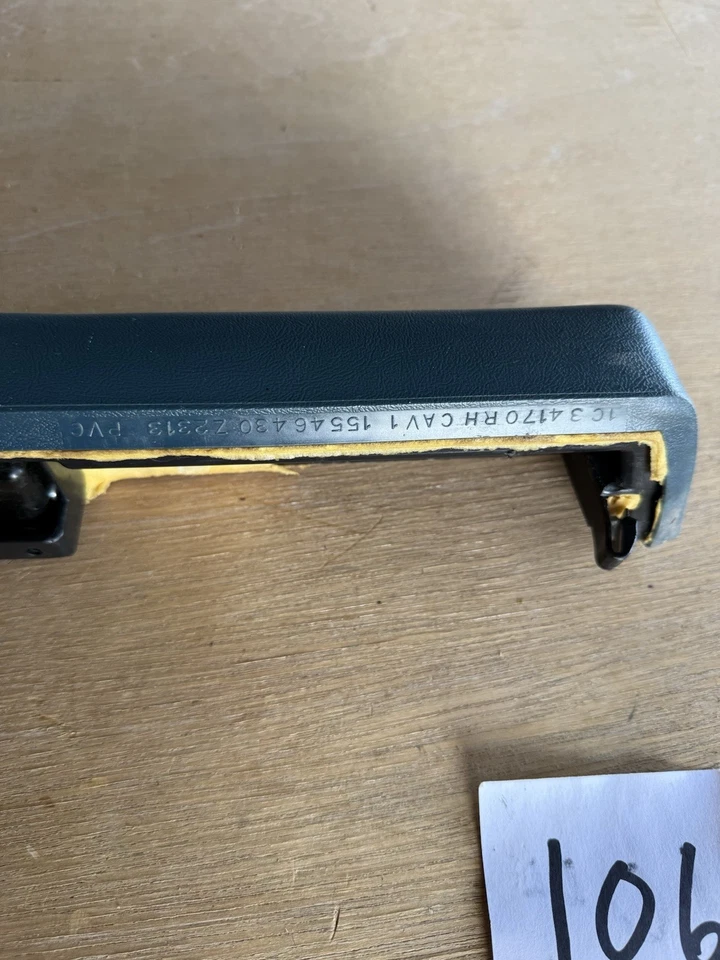 1988-1998 Chevy GMC C/K 1500 2500 caminhão braço traseiro direito descanso azul 15546430 - Imagem 4 de 4