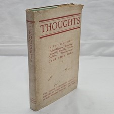 1901 Antique Book " THOUGHTS "  Ladies of Fabiola Hospital Oakland, California
