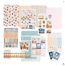 Archer & Olive Kit Club Above and Beyond Journal Planner Set Stickers Washi