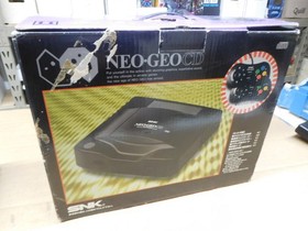 Neo Geo CD CD-T01 Console SNK w/ Box Controller View Point Game Tested Japan