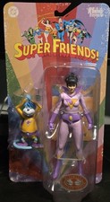 Jayna and Gleek Platinum SUPER FRIENDS McFarlane Toys MOC Sealed MIB
