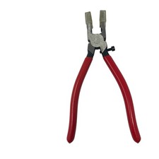 Heavy Duty Glass Running Breaking Pliers Stained Glass Tool Adjustable Screw