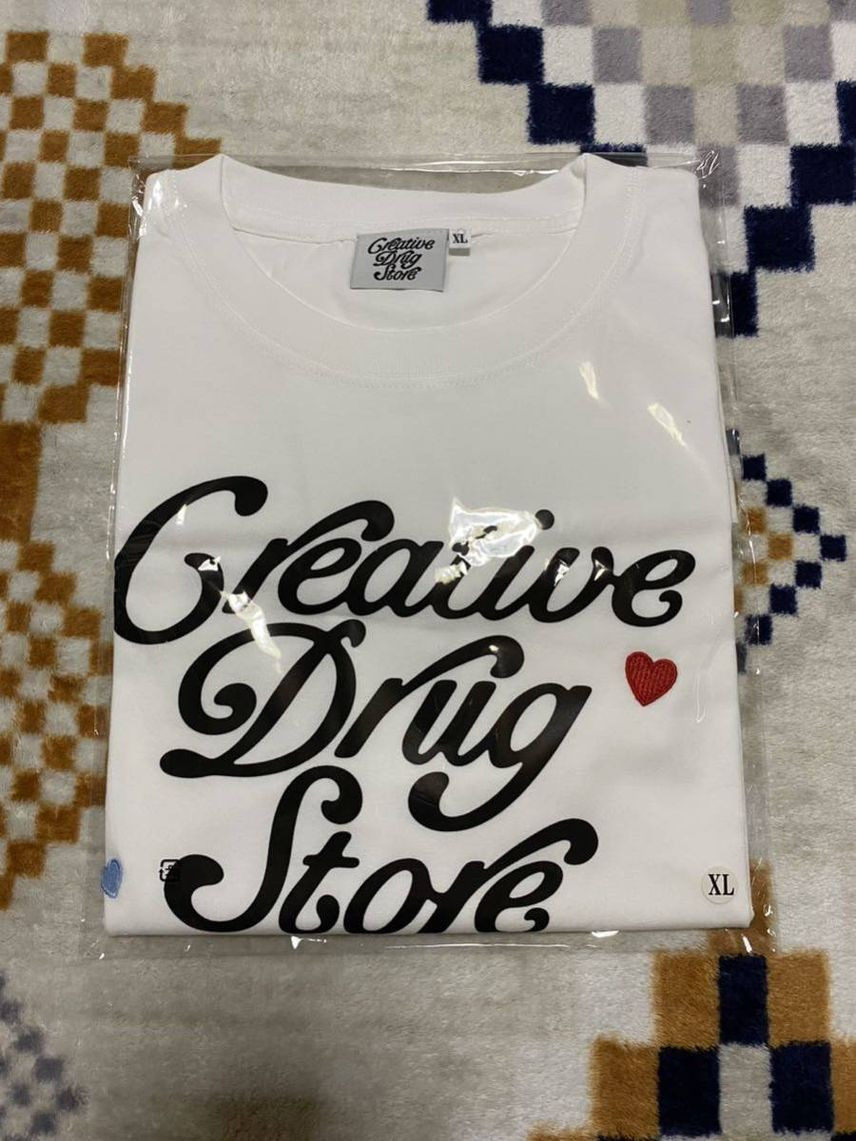 Creative Drug Store Verdy Tee T -Shirt White Xl Size Verdi Creative Drug Store Verdy Tee T -Shirt White Xl Size Verdi