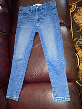 Gap 1969 Women  s Inner Cozy Blue Light Wash Skinny Jeans Stretch 5-Pocket Mid
