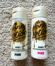NEW Victoria's Secret PINK mini honey body lotion shea butter