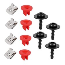 T30 Engine Splash Shield Guard Undertray Cover Screws Bolt Nut Clip Kit, 12PCS