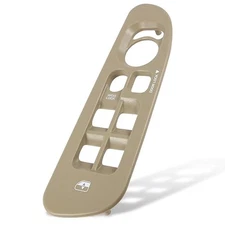 Beige Driver Side Window Switch Panel Bezel Compatible with 1500 2500 3500, 2002