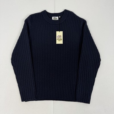 John Partridge Pullover Pulli Grobstrick Lammwollmischung Fischerpullover L