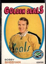 1971-72 O-Pee-Chee 177 Bobby Sheehan California Golden Seals Rookie Card. rookie card picture