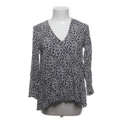 Zapa, Bluse, Größe: S, DHAU41D218 C.03, Schwarz/Weiß, Viskose, Leopard #4au