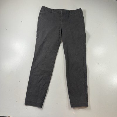 Old Navy Pixie Pants Mid Rise Gray Stretch Women s Size 10