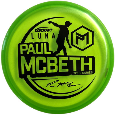 Discraft Z Metallic Luna 2021 Paul McBeth Tour Series FLAT Stiff 175g Scaled New