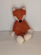 Baby Jellycat Baby Cordy Roy Fox Plush 12" Stuffed Animal Orange Lovey Tags