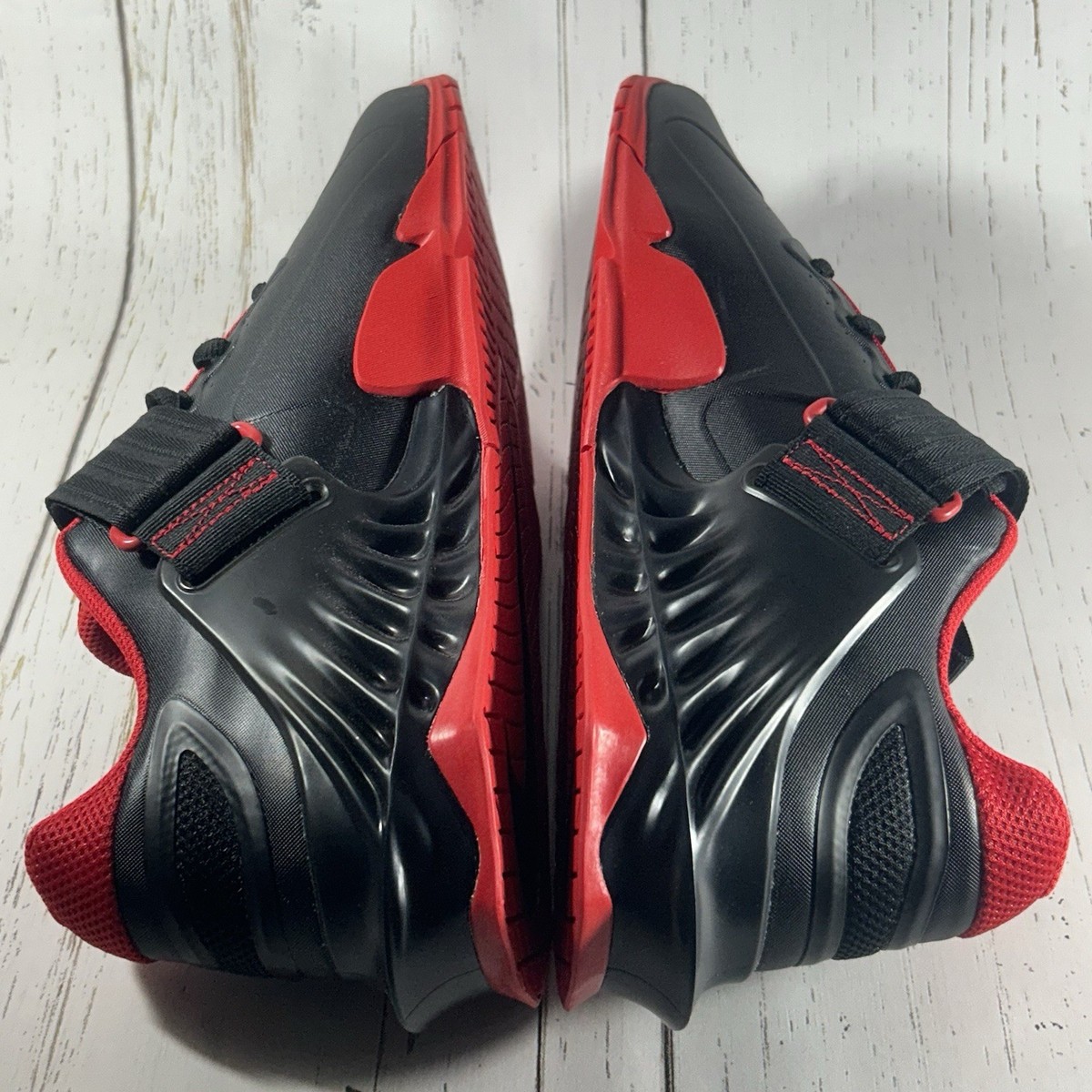 NEW NIKE SAVALEOS RED AND BLACK WEIGHTLIFTING SPORTS SNEAKERS CV5708-002 SZ 12 Nike Savaleos Black / University Red - Jul 2025 - CV5708-002  main image 2