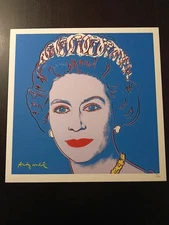 ANDY WARHOL Numbered Litho CMOA Poster 19.5x19.5" POP ART Reigning Queens 