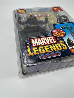 Toybiz Marvel Legends Black Panther 6in Action Figure - 71151 for