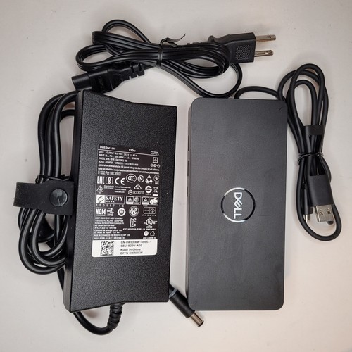 Dell D6000 Universal Docking Station with 130W AC Adapter - Tested
