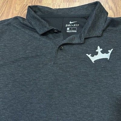 Draftkings Sportsbook Nike Victory Polo Dri Fit Golf Shirt Black Men s Large