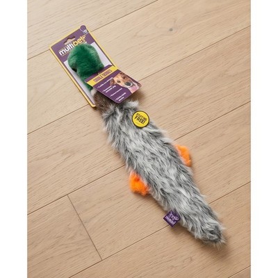 Multipet Cuddle Buddies Mallard Duck Stuffing Free Plush Dog Toy 37832 New
