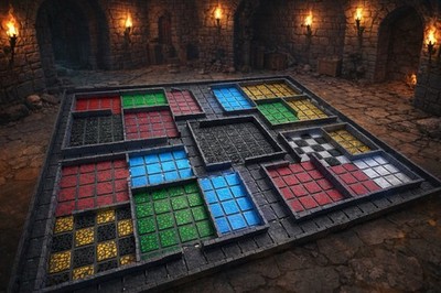 Hero Quest Spielbrett