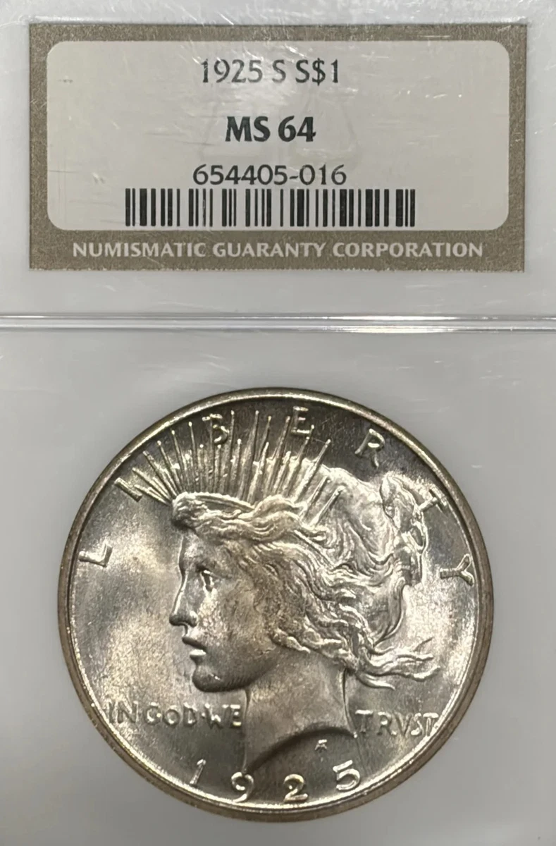 San Francisco 1925 Year Peace Dollars (1921-1935) for sale | eBay