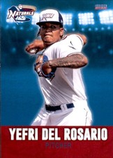 2022 Northwest Arkansas Naturals Choice #7 Yefri Del Rosario Dominican Republic
