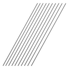 16 inches Long 1/8" 3.17 Diameter 304 Stainless Steel Solid Round Rod for Me...