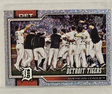 2026 Topps Series 1 Celebration Detroit Tigers Team Card Confetti Foil #262
