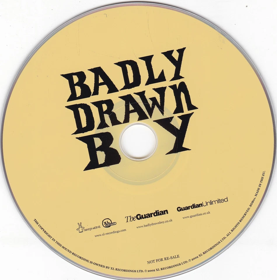 BADLY DRAWN BOY ( THE GUARDIAN Newspaper CD ) - Bild 3 von 3