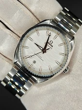 OMEGA Seamaster Aqua Terra Silvery Dial 18k Sedna Hands Complete Set 2024