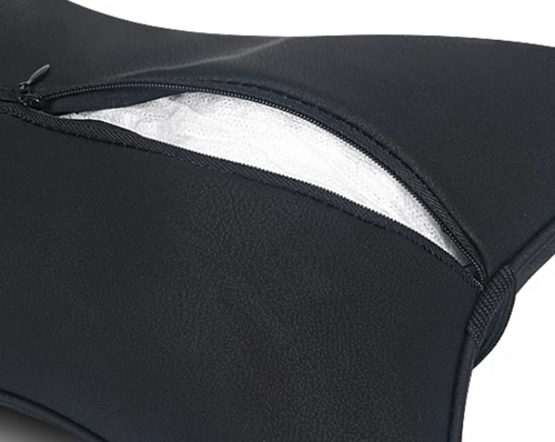 2X Para Maserati Coche Reposacabezas Protección Cuello Cuero Suave Cojín Cuello Ajuste - Imagen 2 de 19