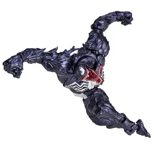 6.7'' Venom Action Figure Yamaguchi Revoltech Poseable Collectible Toy 17cm Gift - Picture 5 of 12