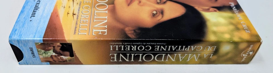 La Mandoline du Capitaine Corelli VHS (2001) - NTSC - Francés - En muy buen estado (probado) Foto 4 de 4