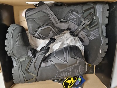 KLIM Adventure GTX Stealth Black paire de bottes moto Gore-Tex pointure 44