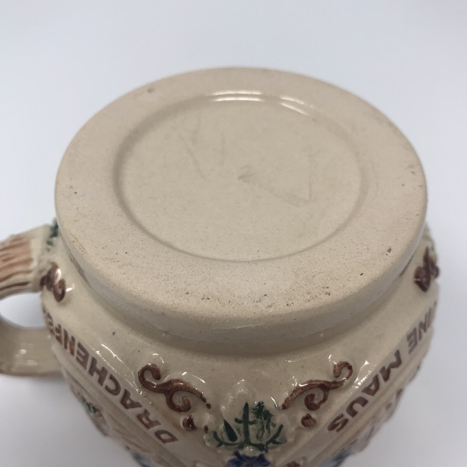 Gerzit Gerz Original Vintage Wine Glass Mug Cup 3.75” Ruine Maus Mauseturm