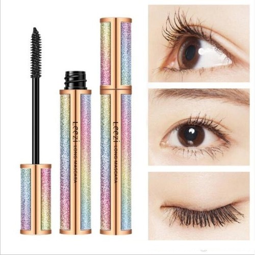 4D Leezi Wimpern Mascara Verlängerung Make-up wasserdicht Augenwimpern langes Volumen - Bild 5 von 5