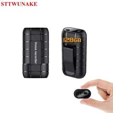 STTWUNAKE 128GB recording Mini voice activated recorder hidden listening device