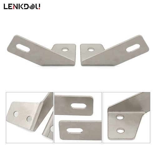 Side Broken Fender Saddlebag Rail Support Brackets For Harley Touring 1985-2008 - Picture 2 of 8