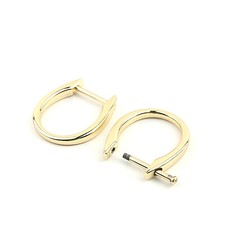 D-Ring with Screw Metal Shackle Connector Bag Gold Silver C9DBend