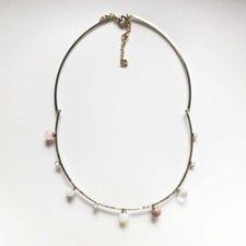 Collana dichiarazione collare pietra Banana Republic elegante donna festa vacanze gioielli